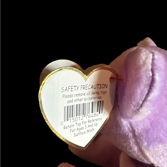 “Yours Truly” Ty Beanie Baby “10 years” Hallmark Gold Crown 2002 Collectible! - Picture 6 of 6